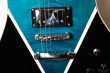 MusicMan Armada Black Balboa Blue Burst Flame